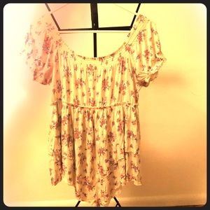 Floral Blouse by Free People